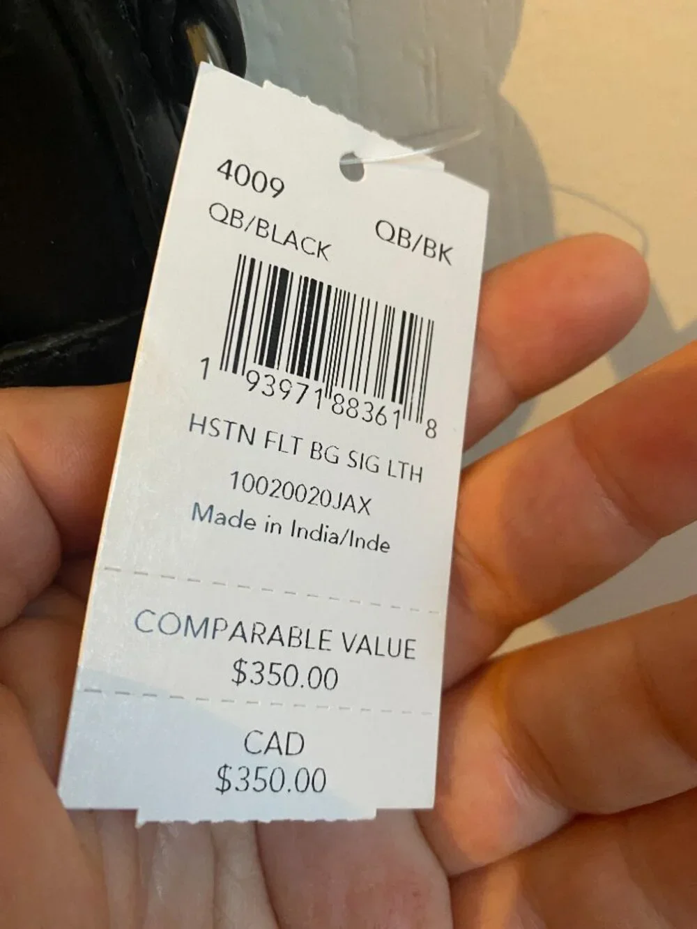 NWT Coach Houston Flight Bag